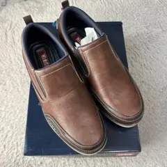 ⭐︎新品⭐︎EDWIN メンズスリッポン　25.0cm ブラウン