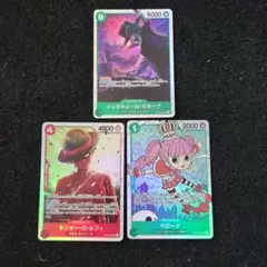 ワンピースカード 師弟の絆SR３枚セット！