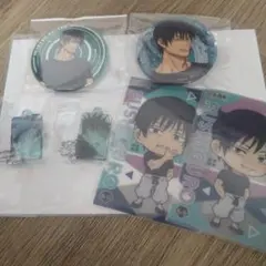 呪術廻戦伏黒甚爾缶バッチ他