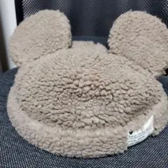 ディズニー　ボアキャップ　セット ディズニーボアキャップセットホワイトブラック