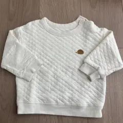 ユニクロ　キルティング トレーナー 80cm