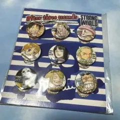 ワンピース ストロングワールド 缶バッジ 非売品 麦わらの一味