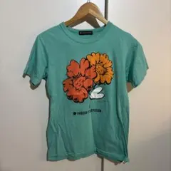 24HOUR TELEVISION 花柄 Tシャツ S