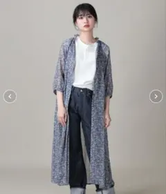 花柄シフォンワンピース　Right-on ライトオン
