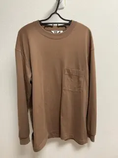 UNIQLO U クルーネックTシャツポケット付き長袖　Lサイズ