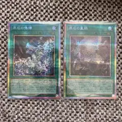 遊戯王　原石の鳴獰・皇脈　プリシク　2枚セット