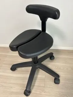 アーユルチェア　ブラック美品 オクトパス / ブラック | 腰痛対策・姿勢改善椅子、学習椅子