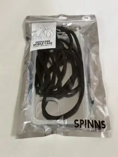 SPINNS ショルダーモバイルケース クリア ブラックのサムネイル