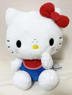 モンチッチ×ハローキティ　おそろいBIGぬいぐるみ　ハローキティ