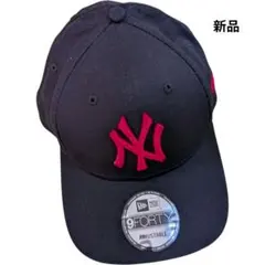 【サイズ調整可】New Era9Fortyニューヨークヤンキース ブラック