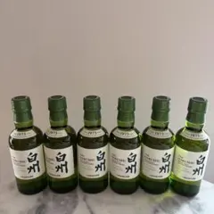 サントリー シングルモルトウイスキー 白州 180ml 4本セット - メルカリ