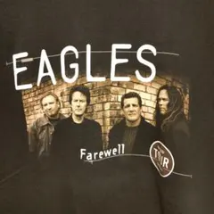 中古バンドTシャツイーグルスLサイズ