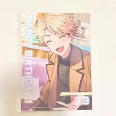 鳴上嵐 あんスタ アニメイトカフェ バースデーブロマイド