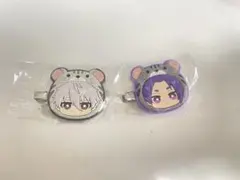 ブルーロック　アニマルヘアクリップ　凪誠士郎　御影玲王