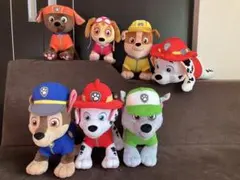 パウパトロール　ぬいぐるみ　まとめ売り　7体