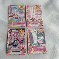 アイカツ カード 4枚セット シューズ