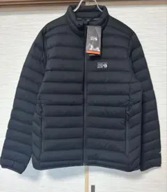 マウンテンハードウェア デロロダウンジャケット ブラック XLサイズ