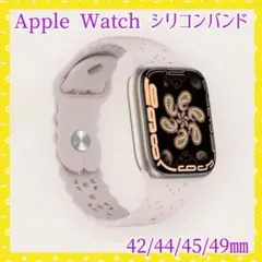 Apple Watch  バンドベルト シリコン ピンク 42/44/45/49