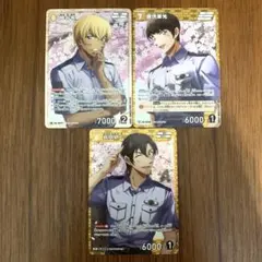 名探偵コナンカード 警察学校組 TCG 黒影の襲来 5枚セット - メルカリ