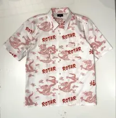 ROTAR ローター　総柄　ドラゴン　シャツ　Lサイズのサムネイル