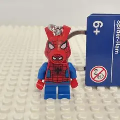 LEGO スパイダーハム　ミニフィグ　キーリング　キーホルダーのサムネイル