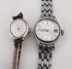 SEIKO 腕時計 手巻き レトロ ヴィンテージ 2本 まとめ売り ジャンク品