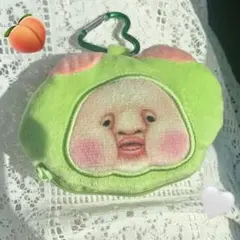 【新品未使用】カラビナ付きミニフェイスポーチ こびとづかん スモモノウチ