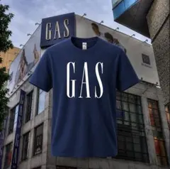 GAS Tシャツ ネイビー flexwitme fuckmylife yoko - メルカリ