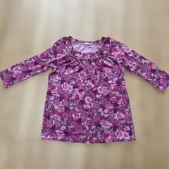 スポーティフ　花柄チュニック S ピンク　転居で大幅値下げ！値引き不可のサムネイル