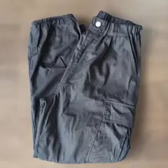 ブラック　カーゴパンツ　160センチ