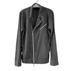 00s y2k カットソー ダブルライダースジャケット グランジ attic M