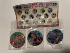 ワンピース オリジナルマグネット くら寿司 3個