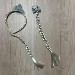 エルサ アナと雪の女王 カチューシャ ヘアゴム 女の子