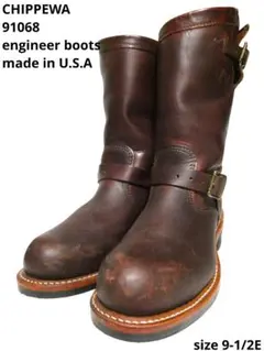 【希少品番】チペワ chippewa 91068 【26㎝】赤茶エンジニアブーツ チペワ chippewa 91068 【6E】赤茶エンジニアブーツ - メルカリ