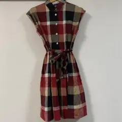 BLUE LABEL CRESTBRIDGE チェック柄ワンピース 34 - メルカリ