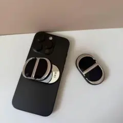 新品　2025年最新　ディオール　ミラー付き　スマホスタンドリング　 スタンド ディオール ミラー付き スマホスタンドリング 2025最新 数量限定