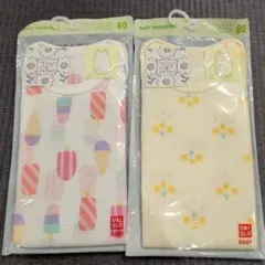 【新品未開封】UNIQLOユニクロ　コットンメッシュインナーボディスーツ 80