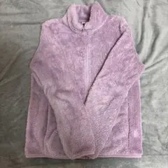 UNIQLO 薄紫 フリースジャケット M