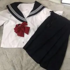 コスプレ用セーラー服 セット リボン付き