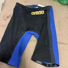 arena 競泳水着 FINA AW フリーサイズ 黒/青