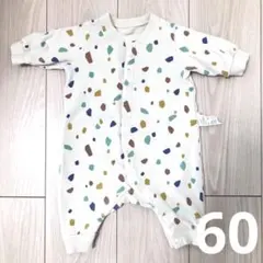 UNIQLOスウェットカバーオール/ロンパース60保育園など