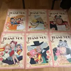 ワンピースクリアファイル６枚セット②