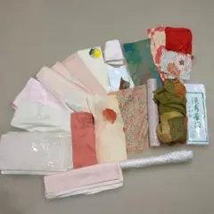 3346 和装着物ハギレまとめ売り20点ほどセット！リメイク用など☆