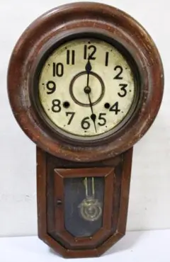 完動美品〉米国New Haven． 大型12寸八角ゼンマイ振り子時計 - メルカリ