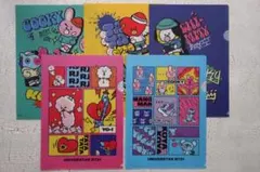 くら寿司×BT21　クリアファイル５枚セット