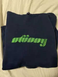 Stussy パーカー　M ブルー