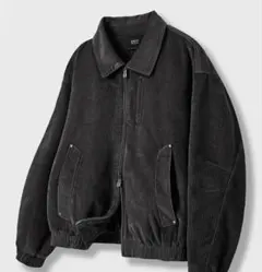 DIMITRI BLACK 2WAYクロップコーデュロイドリズラージャケット