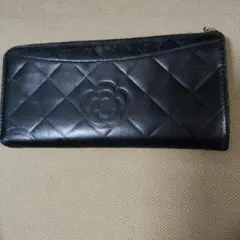 CLATHAS 長財布 キルティング カメリア ブラックのサムネイル