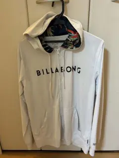 BILLABONG パーカー フルジップ ロゴ ブラック ラッシュガード メンズ