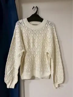 COCODEAL 透かし柄ニット